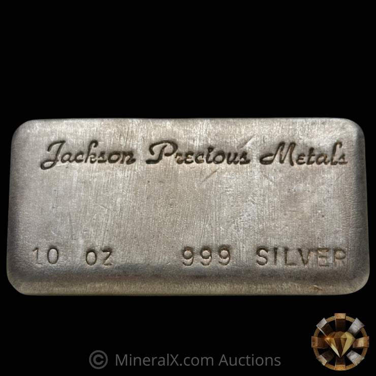 10oz Jackson Precious Metals Vintage Silver Bar