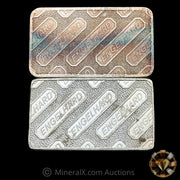 x2 10oz Engelhard Pressed Vintage Silver Bar Lot