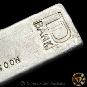 50oz TD Bank JM Johnson Matthey Vintage Silver Bar