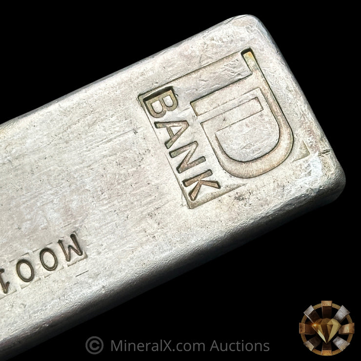 50oz TD Bank JM Johnson Matthey Vintage Silver Bar