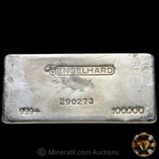 100oz Engelhard Bull Logo Vintage Silver Bar