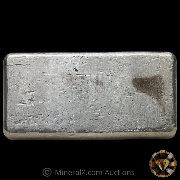 10oz Engelhard Floating Decimal Bull Logo Vintage Silver Bar