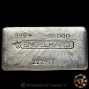 10oz Engelhard Bull Logo Vintage SIlver Bar