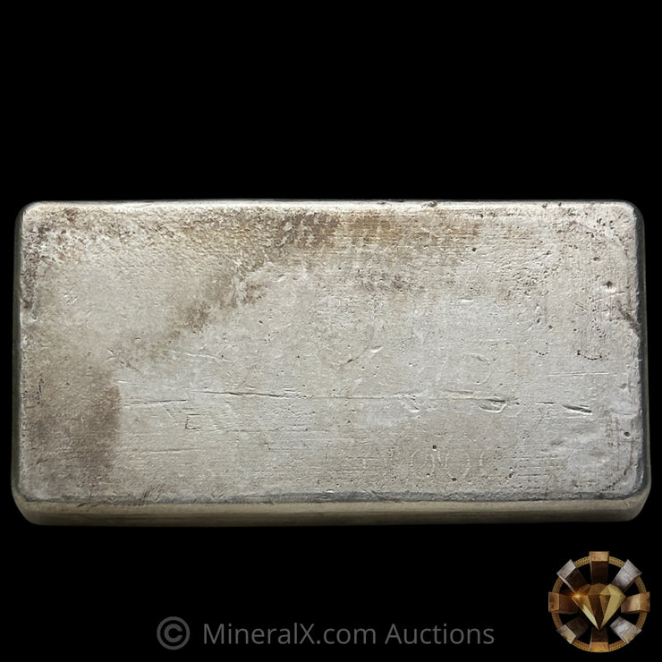 10oz Engelhard Bull Logo Vintage SIlver Bar