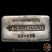 10oz Engelhard Bull Logo Vintage SIlver Bar