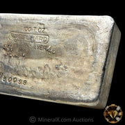 100oz Engelhard Rare Large W 2nd Series Anaheim CA Variety Vintage Silver Bar