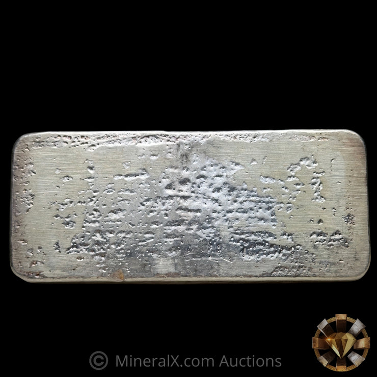Kilo Engelhard London Vintage Silver Bar With Mocatta & Goldsmid Counterstamp