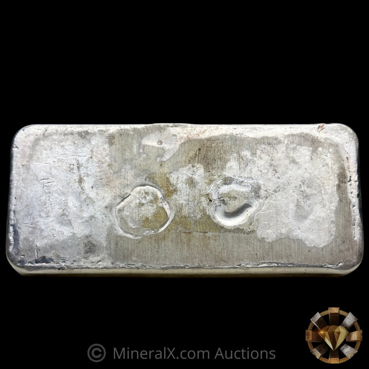 Kilo Engelhard London Rare J Prefix Landscape Variety Vintage Silver Bar