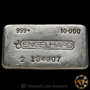 10oz Engelhard 5th Series 2 Leading Prefix With Floating Decimal Variety Vintage Silver Bar