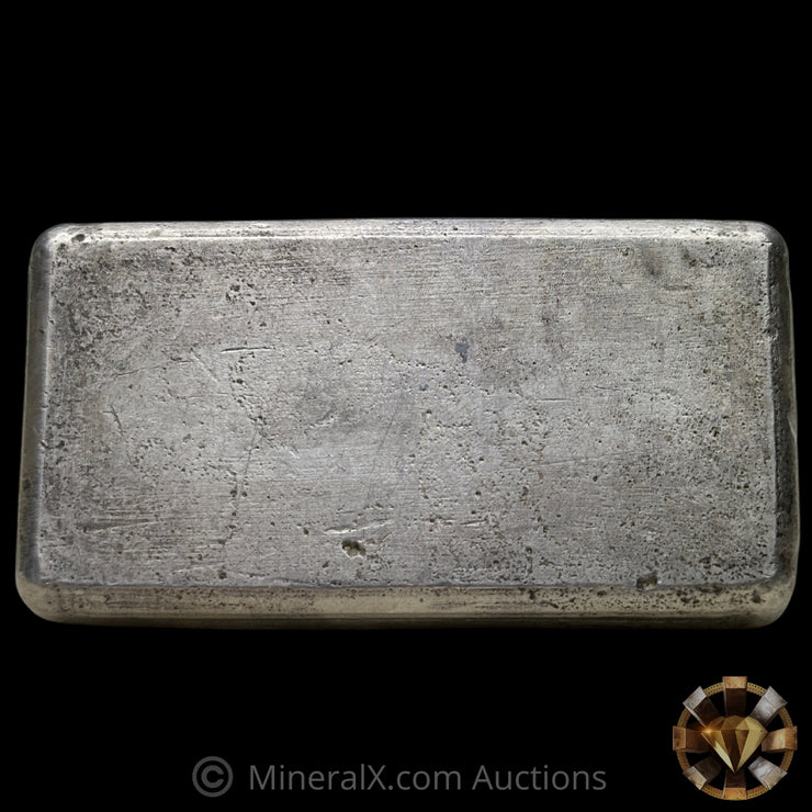 10oz Engelhard 5th Series 2 Leading Prefix With Floating Decimal Variety Vintage Silver Bar