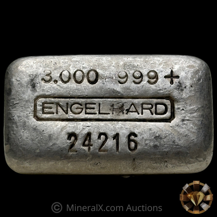 3oz Engelhard Vintage Silver Bar