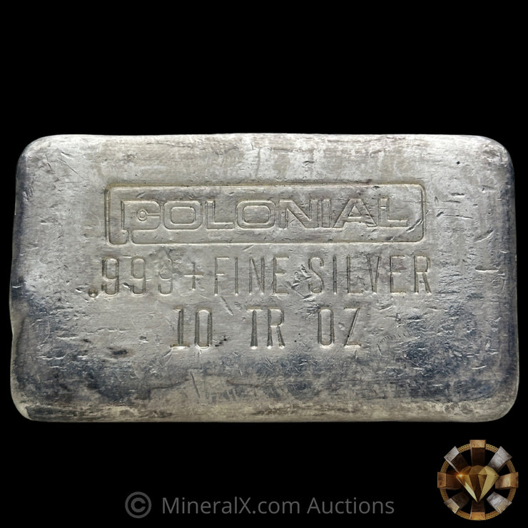 10oz Colonial Vintage Silver Bar