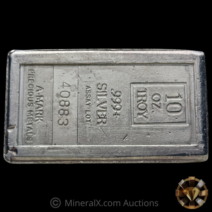 10oz AMARK Vintage Silver Bar