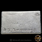 10.07oz Metalrex Reno Nevada Large Hallmark Variety Vintage Silver Bar