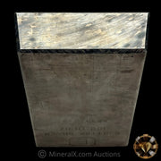 100oz Engelhard E Logo First Generation Extruded Industrial Vintage Silver Bar