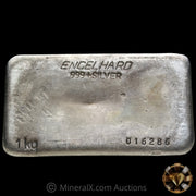 Kilo Engelhard Australia Vintage Silver Bar