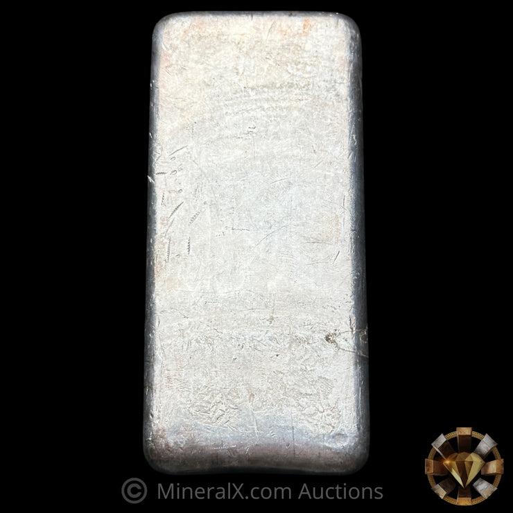 20oz JM Johnson Matthey Reverse Stamp Vintage Silver Bar