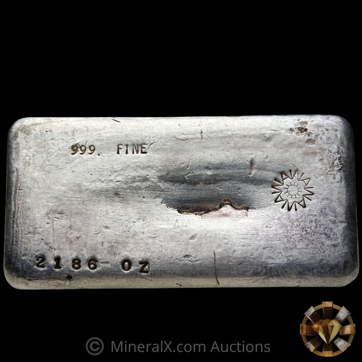 21.86oz Alexander Westerfall Vintage Silver Bar