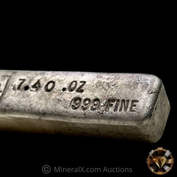 7.40oz The Bunker Hill Company Vintage Silver Bar