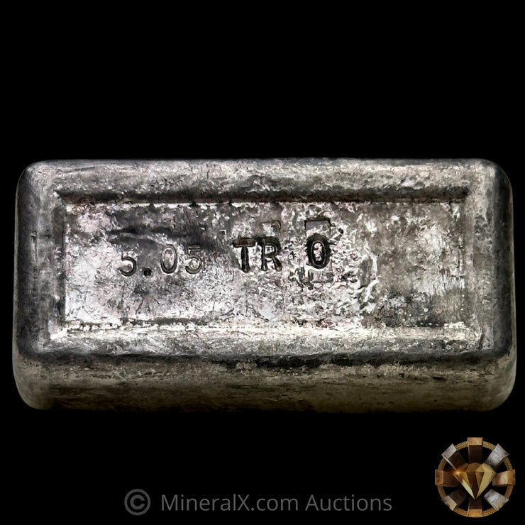 5.05oz Chovanak Helena Montana With Double Strike Error Vintage Silver Bar