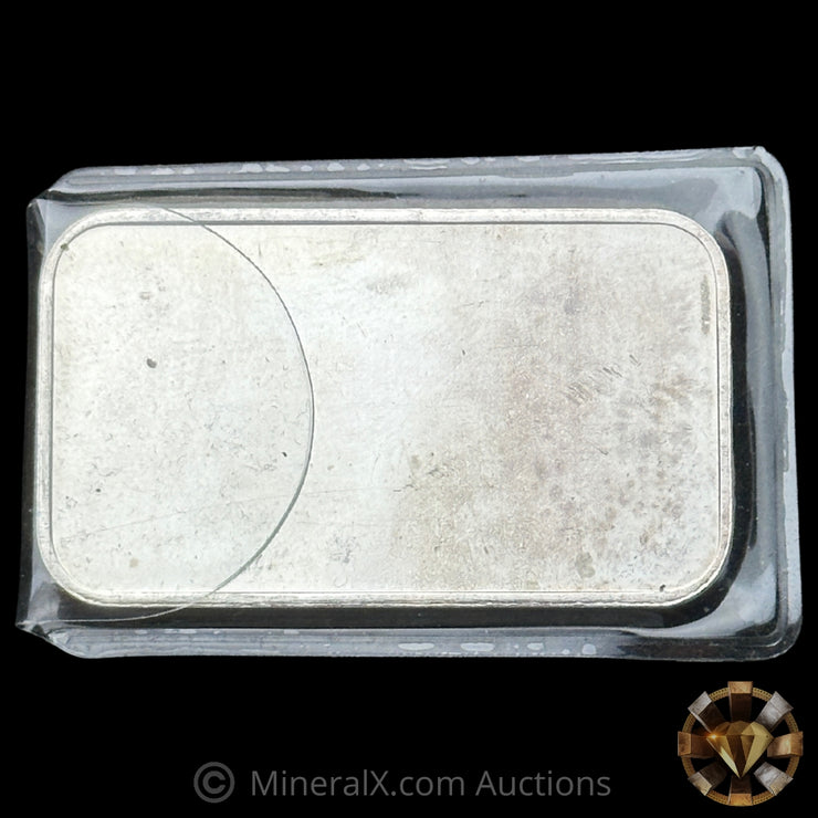 1oz Gold Standard Vintage Silver Bar
