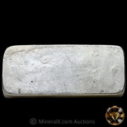 Kilo Engelhard London Rare N Prefix With Unique Custom Hallmarks On Edge Vintage Silver Bar
