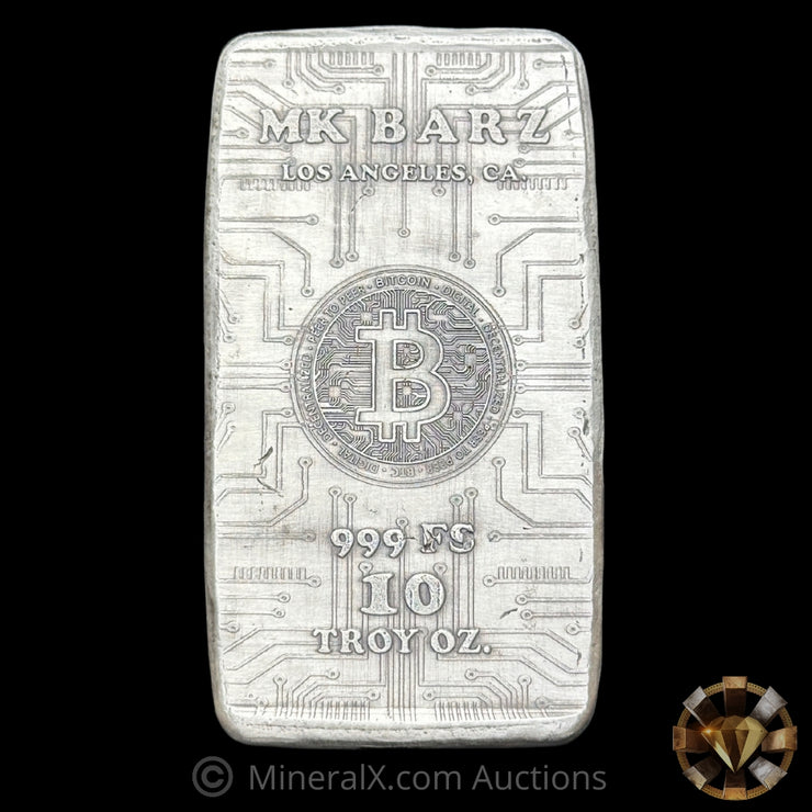 10oz MK Silver Bar