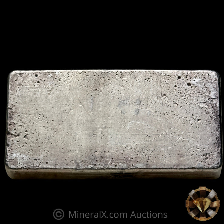 10oz Engelhard Bull Logo Vintage Silver Bar