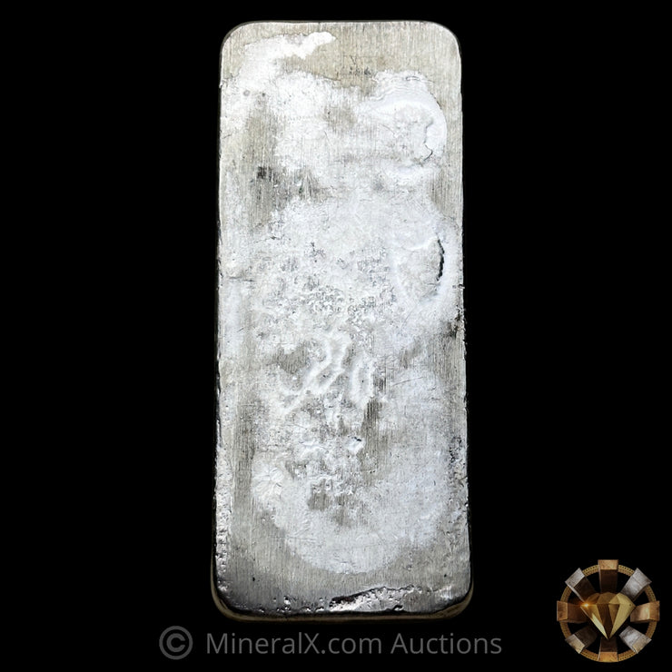 Kilo Engelhard London Rare C Prefix With Sharps & Pixley LTD Counterstamp Vintage Silver Bar
