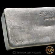 5Kilo (160.75oz) Engelhard Australia Vintage Silver Bar