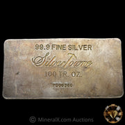 100oz Engelhard Silvertowne (4th Series Mold) Vintage Silver Bar