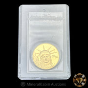 1/2oz 1986 Engelhard Liberty Trade MTB Bank Vintage Gold Coin In Seal