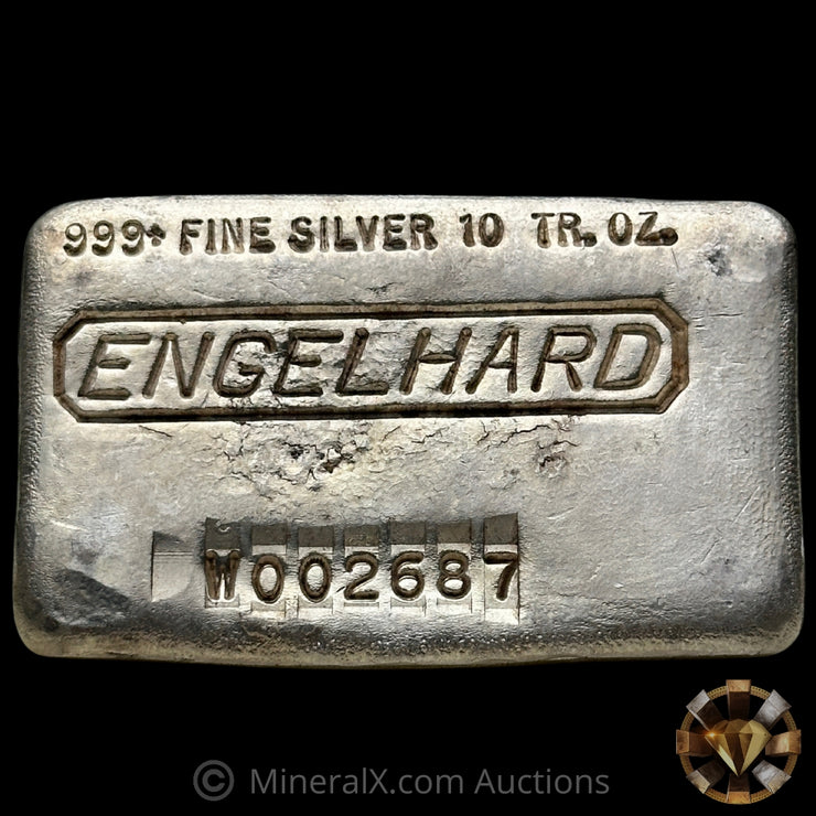 10oz Engelhard W Series Vintage Silver Bar