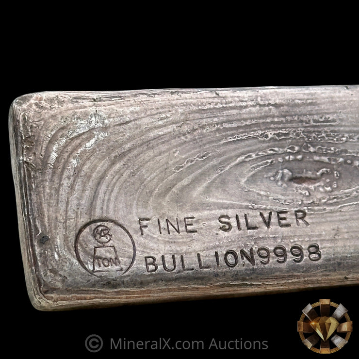10oz Harrington Metallurgy Australia Vintage Silver Bar