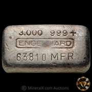 3oz Engelhard MFR Vintage Silver Bar