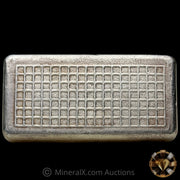 10oz Engelhard 3rd Series "Heavy Grid Honeycomb Reverse" Vintage Silver Bar