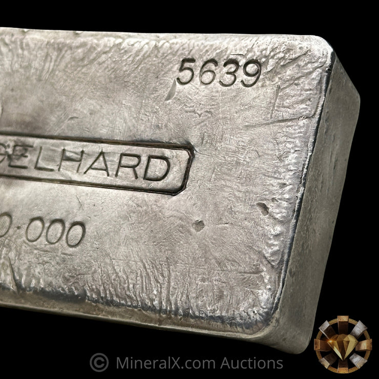 50oz Engelhard 4th Series 4 Digit Variety Vintage Silver Bar