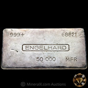 50oz Engelhard 4th Series MFR Vintage Silver Bar