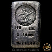 3.80oz Nevada Silver Co Vintage Silver Bar