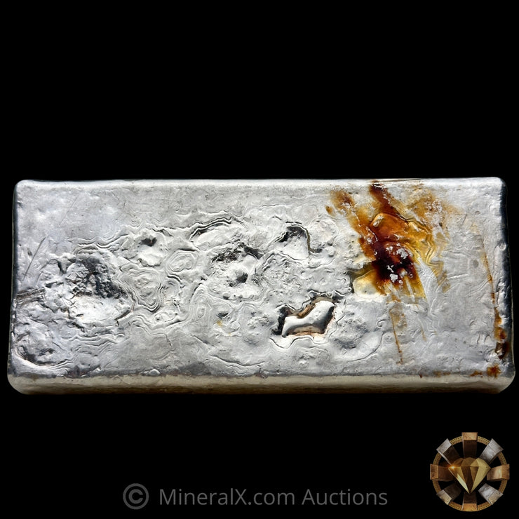 1000g (Kilo) Harrington Metallurgy Ltd Australia Vintage Silver Bar with DCL Counterstamp
