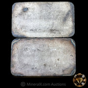 x2 5oz Engelhard P Loaf Vintage Silver Bar Lot With Sequential Serials