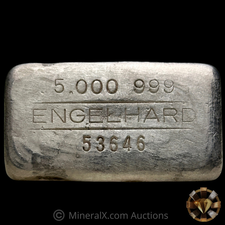 5oz Engelhard 5th Series Vintage Silver Bar