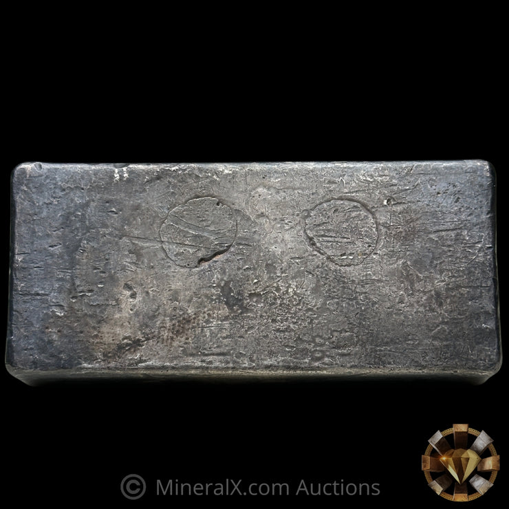50oz Engelhard 2nd Series Bull Logo Vintage Silver Bar