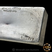 50oz Engelhard Australia Exceedingly Rare Weight Class Vintage Silver Bar With Low 2 Digit Serial