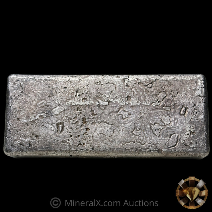 211.66oz Engelhard E Logo Penolas T Prefix Vintage Silver Bar