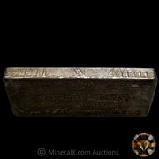 20oz Engelhard 9th Series Vintage Silver Bar With Striated Reverse and Sides