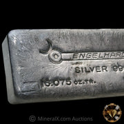 16.075oz (1/2 Kilo) Engelhard Bull Logo Poured Variety Vintage Silver Bar