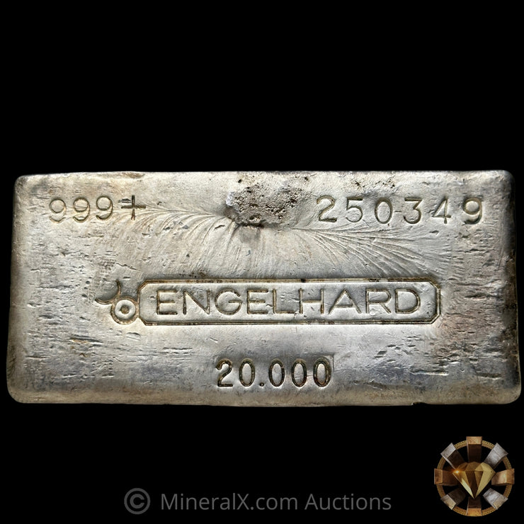 20oz Engelhard 9th Series Vintage Silver Bar