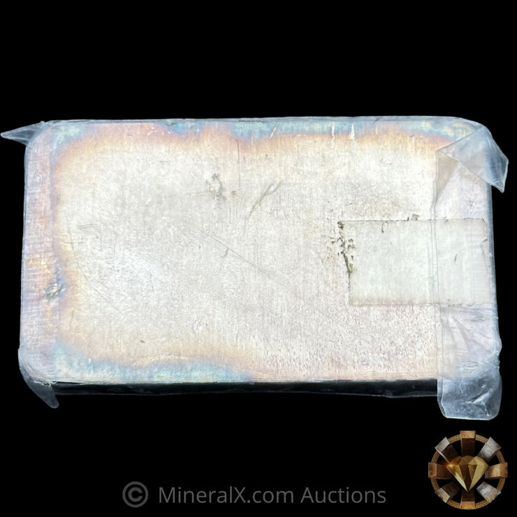 10oz Engelhard Gold Standard P Loaf Vintage Silver Bar