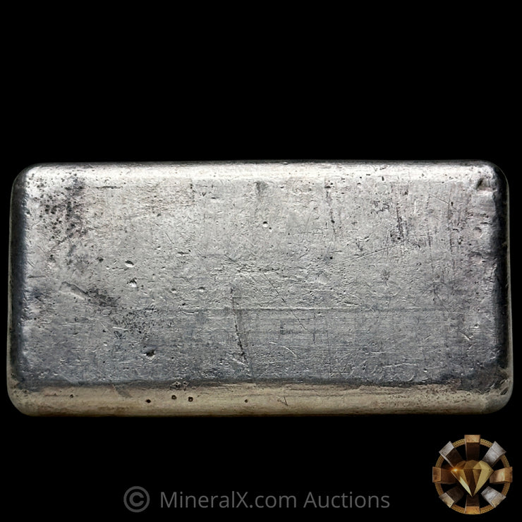 5oz Engelhard 1. Prefix Bull Logo Vintage Silver Bar